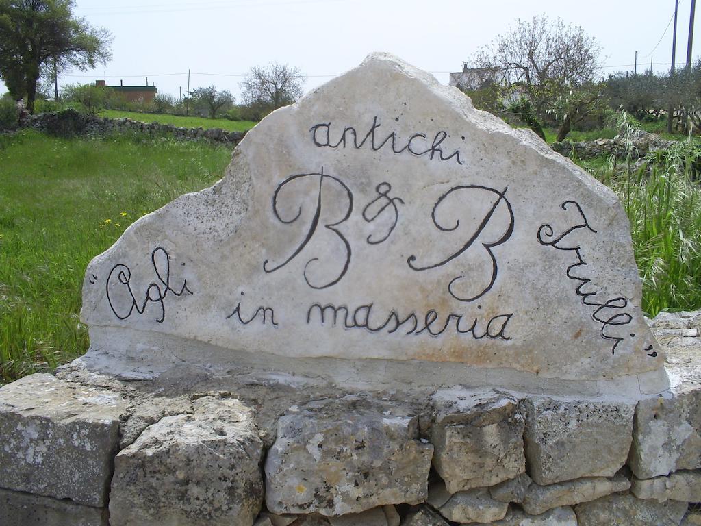 Agli Antichi Trulli B&B In Masseria Alberobello Exterior foto